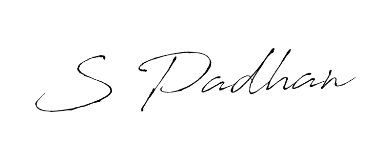 The best way (Antro_Vectra) to make a short signature is to pick only two or three words in your name. The name S Padhan include a total of six letters. For converting this name. S Padhan signature style 6 images and pictures png