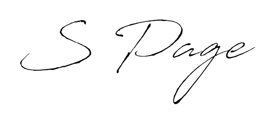 Also we have S Page name is the best signature style. Create professional handwritten signature collection using Antro_Vectra autograph style. S Page signature style 6 images and pictures png