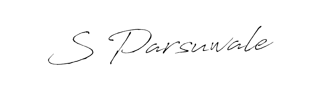 Once you've used our free online signature maker to create your best signature Antro_Vectra style, it's time to enjoy all of the benefits that S Parsuwale name signing documents. S Parsuwale signature style 6 images and pictures png