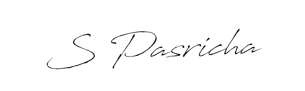 Antro_Vectra is a professional signature style that is perfect for those who want to add a touch of class to their signature. It is also a great choice for those who want to make their signature more unique. Get S Pasricha name to fancy signature for free. S Pasricha signature style 6 images and pictures png