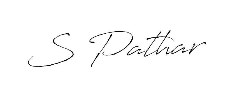 Also we have S Pathar name is the best signature style. Create professional handwritten signature collection using Antro_Vectra autograph style. S Pathar signature style 6 images and pictures png