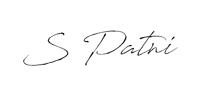 Also we have S Patni name is the best signature style. Create professional handwritten signature collection using Antro_Vectra autograph style. S Patni signature style 6 images and pictures png