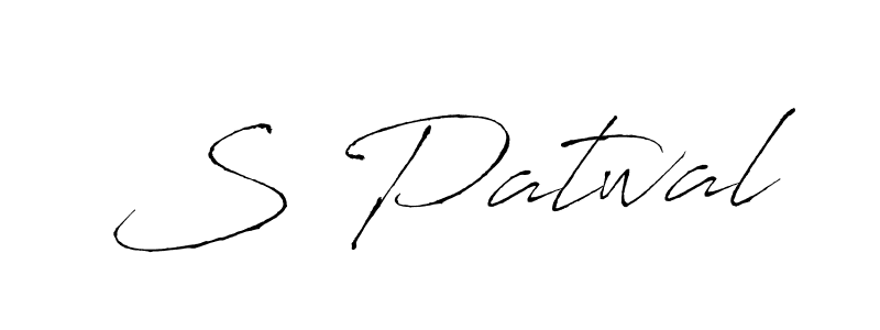 Once you've used our free online signature maker to create your best signature Antro_Vectra style, it's time to enjoy all of the benefits that S Patwal name signing documents. S Patwal signature style 6 images and pictures png