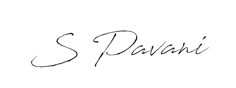 if you are searching for the best signature style for your name S Pavani. so please give up your signature search. here we have designed multiple signature styles  using Antro_Vectra. S Pavani signature style 6 images and pictures png