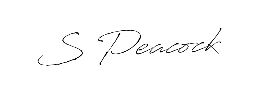 Make a beautiful signature design for name S Peacock. Use this online signature maker to create a handwritten signature for free. S Peacock signature style 6 images and pictures png