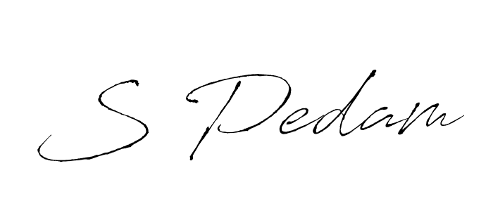 It looks lik you need a new signature style for name S Pedam. Design unique handwritten (Antro_Vectra) signature with our free signature maker in just a few clicks. S Pedam signature style 6 images and pictures png