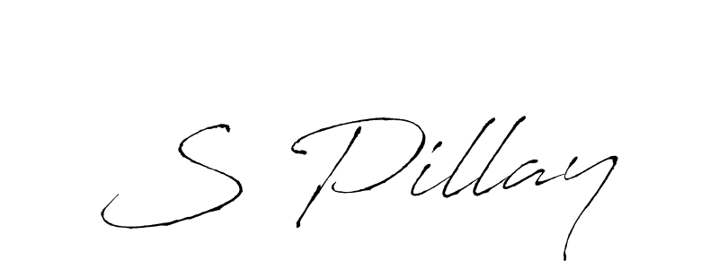 if you are searching for the best signature style for your name S Pillay. so please give up your signature search. here we have designed multiple signature styles  using Antro_Vectra. S Pillay signature style 6 images and pictures png