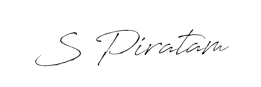 Make a beautiful signature design for name S Piratam. Use this online signature maker to create a handwritten signature for free. S Piratam signature style 6 images and pictures png