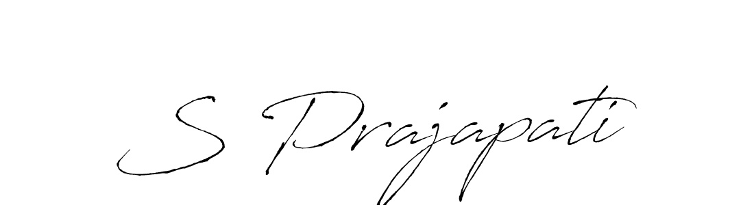 Also we have S Prajapati name is the best signature style. Create professional handwritten signature collection using Antro_Vectra autograph style. S Prajapati signature style 6 images and pictures png