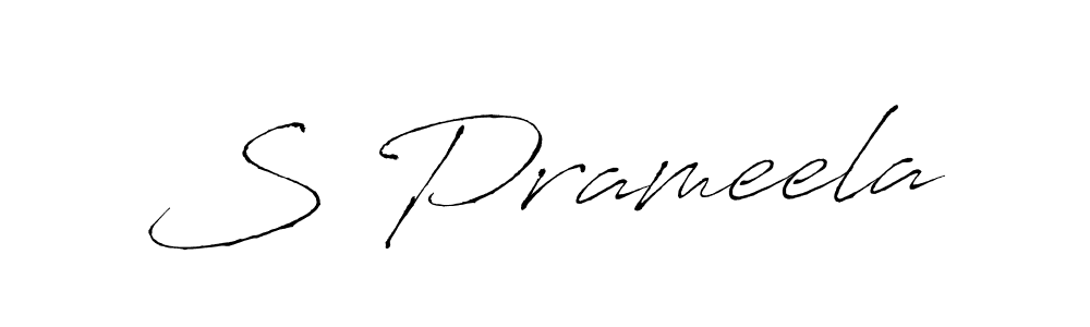 Also we have S Prameela name is the best signature style. Create professional handwritten signature collection using Antro_Vectra autograph style. S Prameela signature style 6 images and pictures png