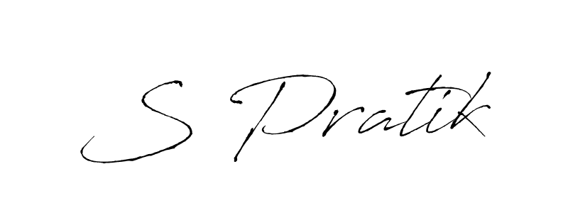Make a beautiful signature design for name S Pratik. Use this online signature maker to create a handwritten signature for free. S Pratik signature style 6 images and pictures png