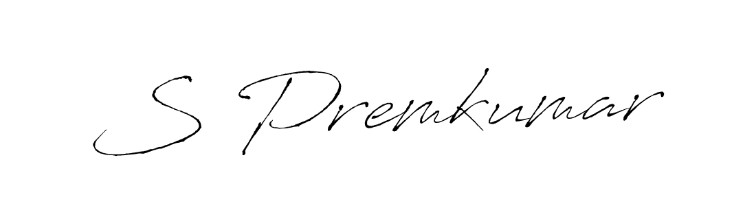 S Premkumar stylish signature style. Best Handwritten Sign (Antro_Vectra) for my name. Handwritten Signature Collection Ideas for my name S Premkumar. S Premkumar signature style 6 images and pictures png