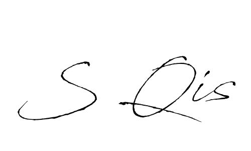 Also we have S Qis name is the best signature style. Create professional handwritten signature collection using Antro_Vectra autograph style. S Qis signature style 6 images and pictures png