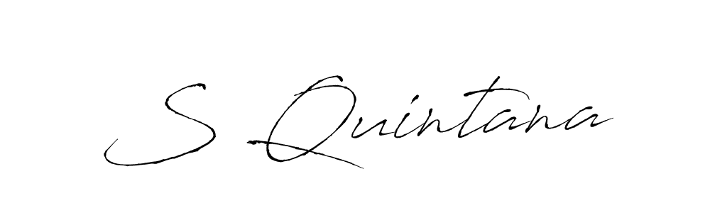 How to make S Quintana signature? Antro_Vectra is a professional autograph style. Create handwritten signature for S Quintana name. S Quintana signature style 6 images and pictures png