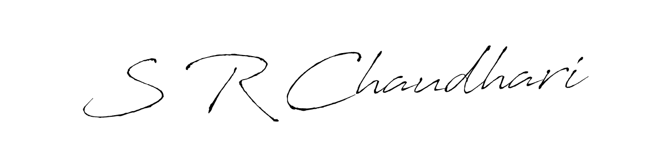 Make a short S R Chaudhari signature style. Manage your documents anywhere anytime using Antro_Vectra. Create and add eSignatures, submit forms, share and send files easily. S R Chaudhari signature style 6 images and pictures png