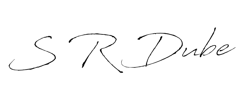 How to Draw S R Dube signature style? Antro_Vectra is a latest design signature styles for name S R Dube. S R Dube signature style 6 images and pictures png