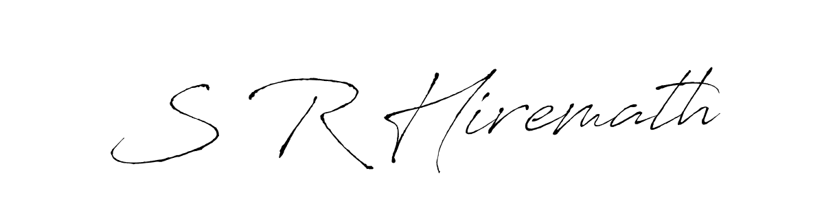 How to Draw S R Hiremath signature style? Antro_Vectra is a latest design signature styles for name S R Hiremath. S R Hiremath signature style 6 images and pictures png