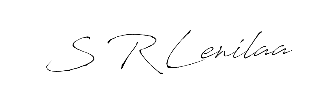 Once you've used our free online signature maker to create your best signature Antro_Vectra style, it's time to enjoy all of the benefits that S R Lenilaa name signing documents. S R Lenilaa signature style 6 images and pictures png