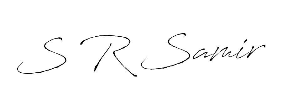 Here are the top 10 professional signature styles for the name S R Samir. These are the best autograph styles you can use for your name. S R Samir signature style 6 images and pictures png