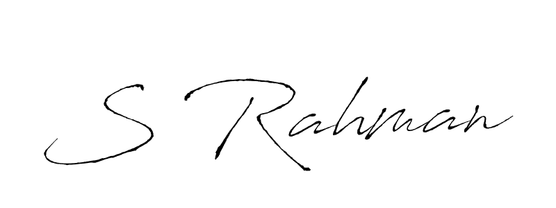How to Draw S Rahman signature style? Antro_Vectra is a latest design signature styles for name S Rahman. S Rahman signature style 6 images and pictures png