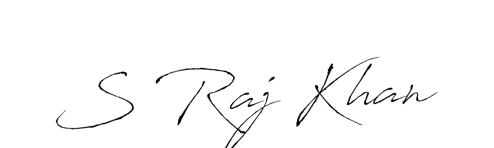 Also You can easily find your signature by using the search form. We will create S Raj Khan name handwritten signature images for you free of cost using Antro_Vectra sign style. S Raj Khan signature style 6 images and pictures png