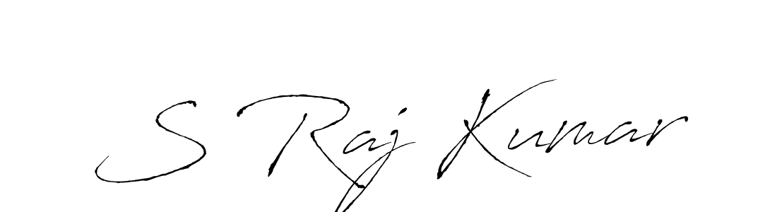 S Raj Kumar stylish signature style. Best Handwritten Sign (Antro_Vectra) for my name. Handwritten Signature Collection Ideas for my name S Raj Kumar. S Raj Kumar signature style 6 images and pictures png