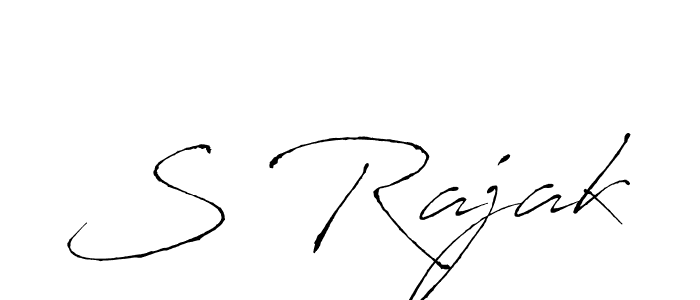 You should practise on your own different ways (Antro_Vectra) to write your name (S Rajak) in signature. don't let someone else do it for you. S Rajak signature style 6 images and pictures png