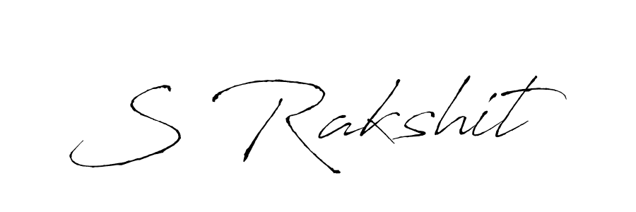 Similarly Antro_Vectra is the best handwritten signature design. Signature creator online .You can use it as an online autograph creator for name S Rakshit. S Rakshit signature style 6 images and pictures png