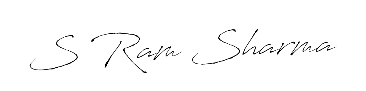 if you are searching for the best signature style for your name S Ram Sharma. so please give up your signature search. here we have designed multiple signature styles  using Antro_Vectra. S Ram Sharma signature style 6 images and pictures png