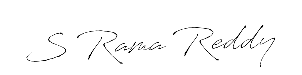 Antro_Vectra is a professional signature style that is perfect for those who want to add a touch of class to their signature. It is also a great choice for those who want to make their signature more unique. Get S Rama Reddy name to fancy signature for free. S Rama Reddy signature style 6 images and pictures png