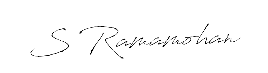 It looks lik you need a new signature style for name S Ramamohan. Design unique handwritten (Antro_Vectra) signature with our free signature maker in just a few clicks. S Ramamohan signature style 6 images and pictures png