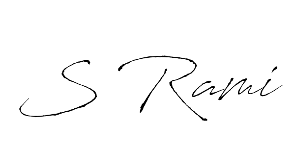 Antro_Vectra is a professional signature style that is perfect for those who want to add a touch of class to their signature. It is also a great choice for those who want to make their signature more unique. Get S Rami name to fancy signature for free. S Rami signature style 6 images and pictures png