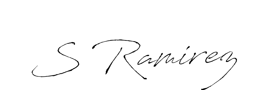 Similarly Antro_Vectra is the best handwritten signature design. Signature creator online .You can use it as an online autograph creator for name S Ramirez. S Ramirez signature style 6 images and pictures png