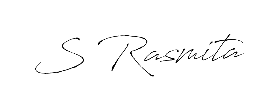 The best way (Antro_Vectra) to make a short signature is to pick only two or three words in your name. The name S Rasmita include a total of six letters. For converting this name. S Rasmita signature style 6 images and pictures png
