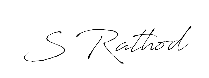 S Rathod stylish signature style. Best Handwritten Sign (Antro_Vectra) for my name. Handwritten Signature Collection Ideas for my name S Rathod. S Rathod signature style 6 images and pictures png