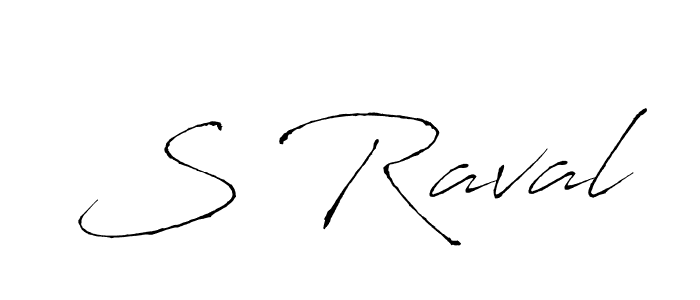 How to Draw S Raval signature style? Antro_Vectra is a latest design signature styles for name S Raval. S Raval signature style 6 images and pictures png