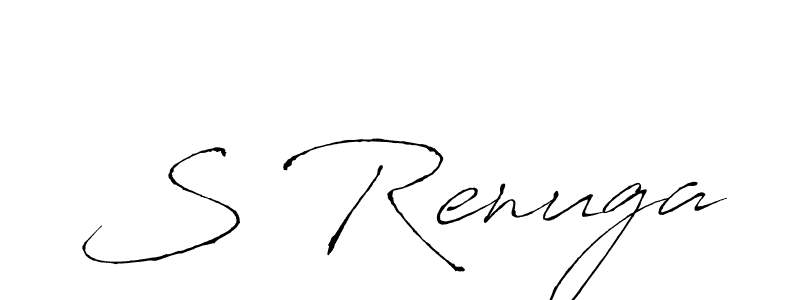 It looks lik you need a new signature style for name S Renuga. Design unique handwritten (Antro_Vectra) signature with our free signature maker in just a few clicks. S Renuga signature style 6 images and pictures png