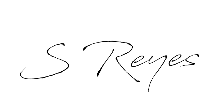 Best and Professional Signature Style for S Reyes. Antro_Vectra Best Signature Style Collection. S Reyes signature style 6 images and pictures png