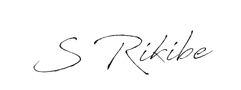 Also You can easily find your signature by using the search form. We will create S Rikibe name handwritten signature images for you free of cost using Antro_Vectra sign style. S Rikibe signature style 6 images and pictures png