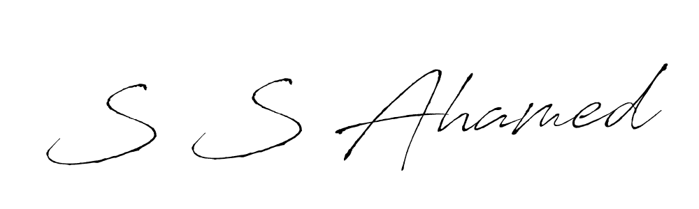 How to Draw S S Ahamed signature style? Antro_Vectra is a latest design signature styles for name S S Ahamed. S S Ahamed signature style 6 images and pictures png