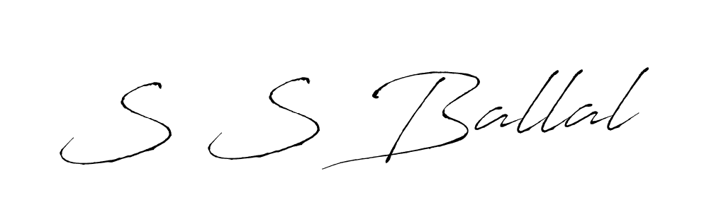 It looks lik you need a new signature style for name S S Ballal. Design unique handwritten (Antro_Vectra) signature with our free signature maker in just a few clicks. S S Ballal signature style 6 images and pictures png