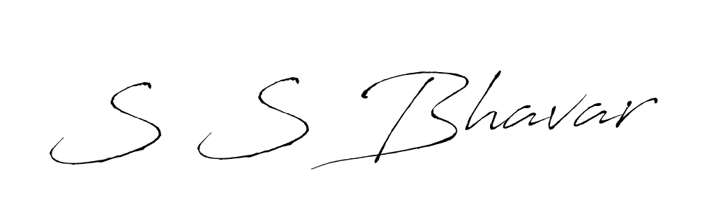 Also we have S S Bhavar name is the best signature style. Create professional handwritten signature collection using Antro_Vectra autograph style. S S Bhavar signature style 6 images and pictures png