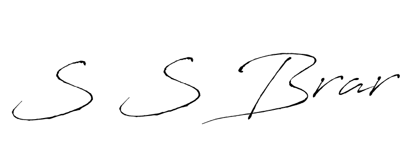 Similarly Antro_Vectra is the best handwritten signature design. Signature creator online .You can use it as an online autograph creator for name S S Brar. S S Brar signature style 6 images and pictures png