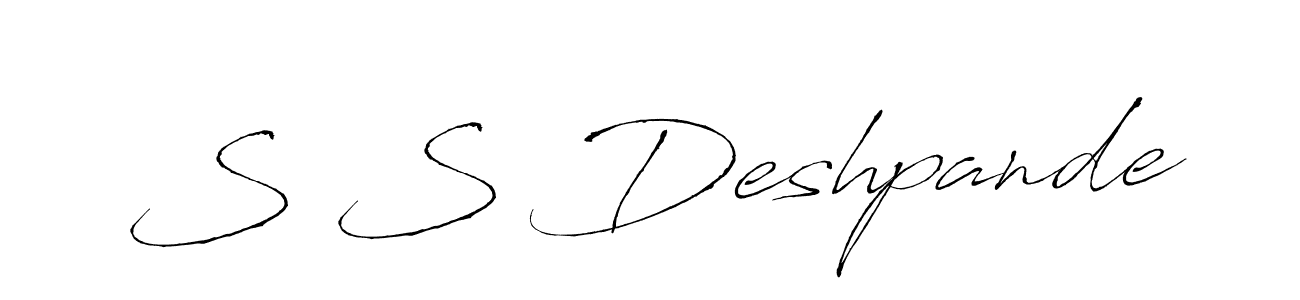 Here are the top 10 professional signature styles for the name S S Deshpande. These are the best autograph styles you can use for your name. S S Deshpande signature style 6 images and pictures png