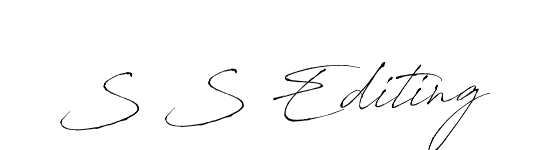 Make a beautiful signature design for name S S Editing. Use this online signature maker to create a handwritten signature for free. S S Editing signature style 6 images and pictures png