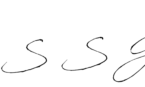 Once you've used our free online signature maker to create your best signature Antro_Vectra style, it's time to enjoy all of the benefits that S S G name signing documents. S S G signature style 6 images and pictures png