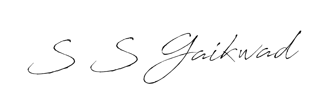 It looks lik you need a new signature style for name S S Gaikwad. Design unique handwritten (Antro_Vectra) signature with our free signature maker in just a few clicks. S S Gaikwad signature style 6 images and pictures png