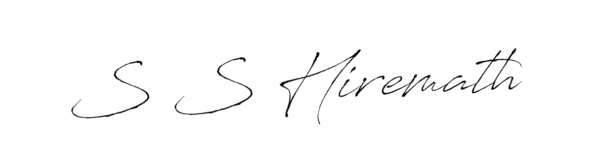 Similarly Antro_Vectra is the best handwritten signature design. Signature creator online .You can use it as an online autograph creator for name S S Hiremath. S S Hiremath signature style 6 images and pictures png