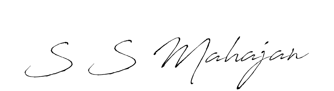 Also we have S S Mahajan name is the best signature style. Create professional handwritten signature collection using Antro_Vectra autograph style. S S Mahajan signature style 6 images and pictures png