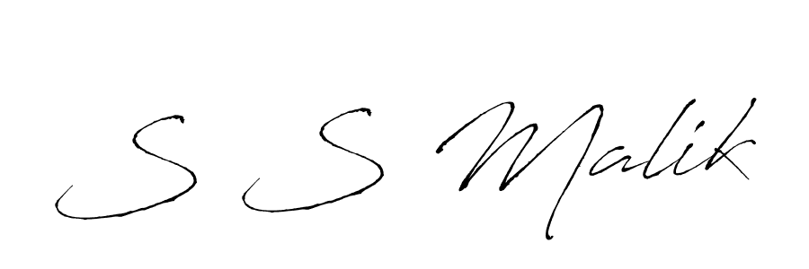 Once you've used our free online signature maker to create your best signature Antro_Vectra style, it's time to enjoy all of the benefits that S S Malik name signing documents. S S Malik signature style 6 images and pictures png